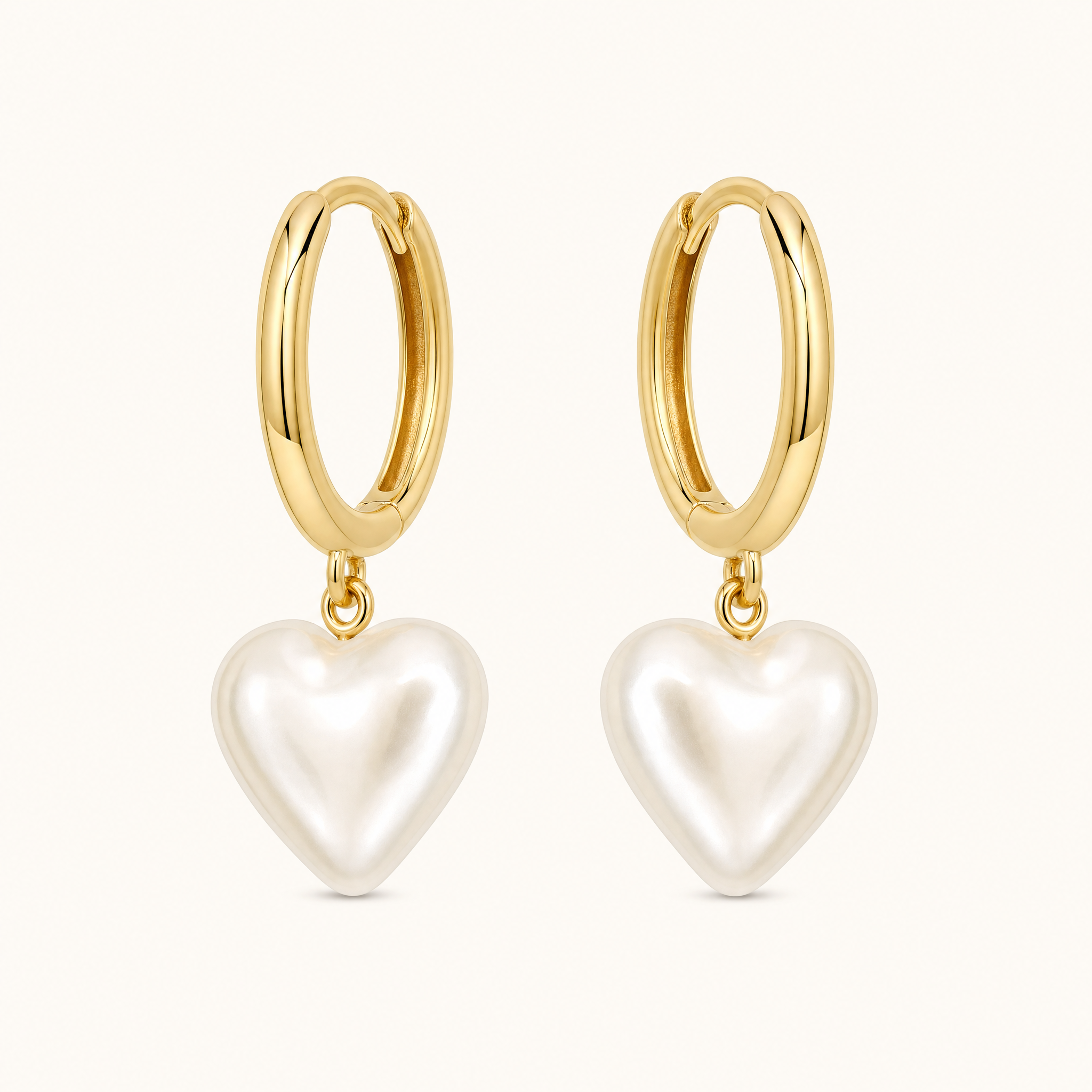 Anouk Gold Pearl Earrings