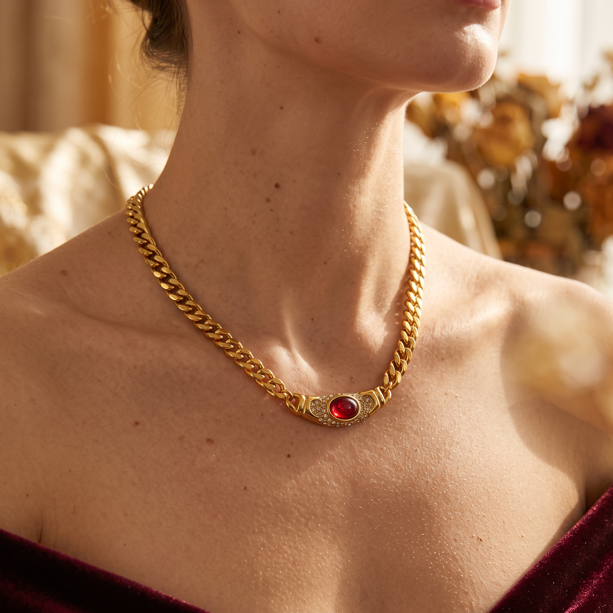 Isabella Vintage Necklace