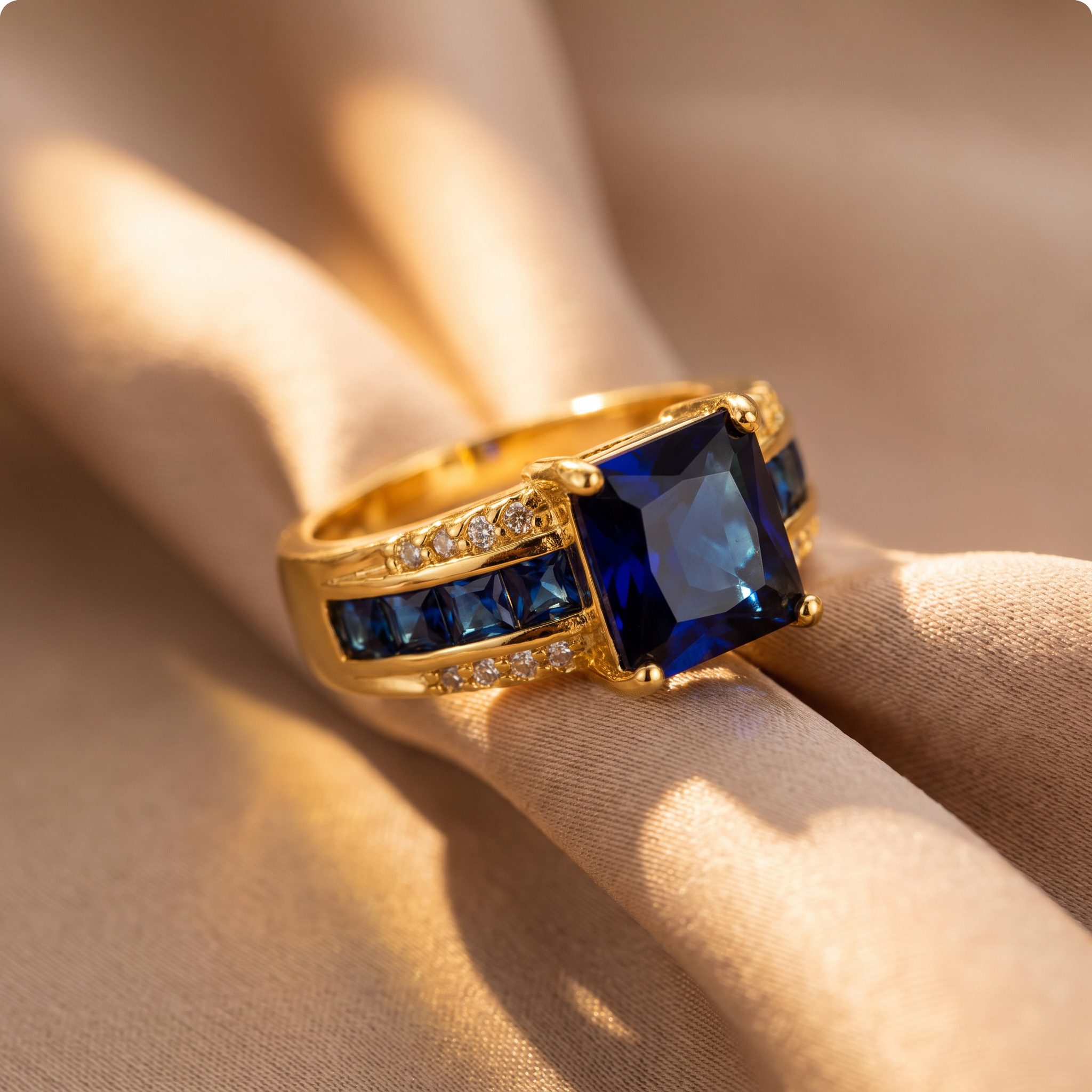 Kassira Sapphire Ring