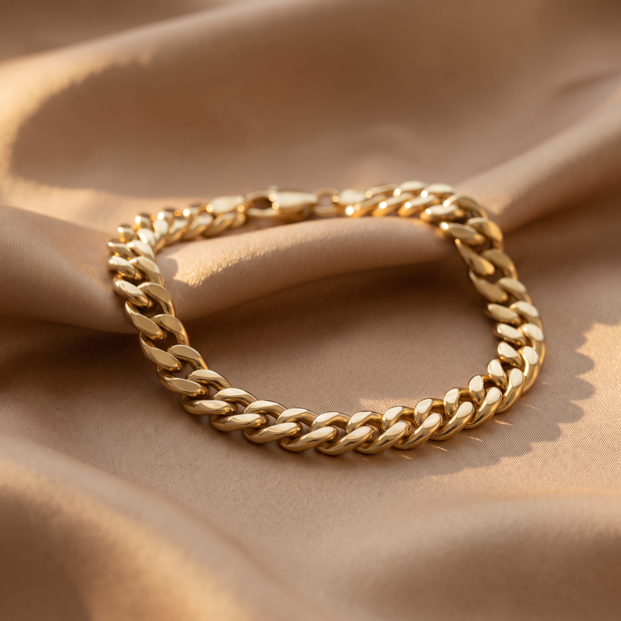 Odessa Gold Cuban Bracelet