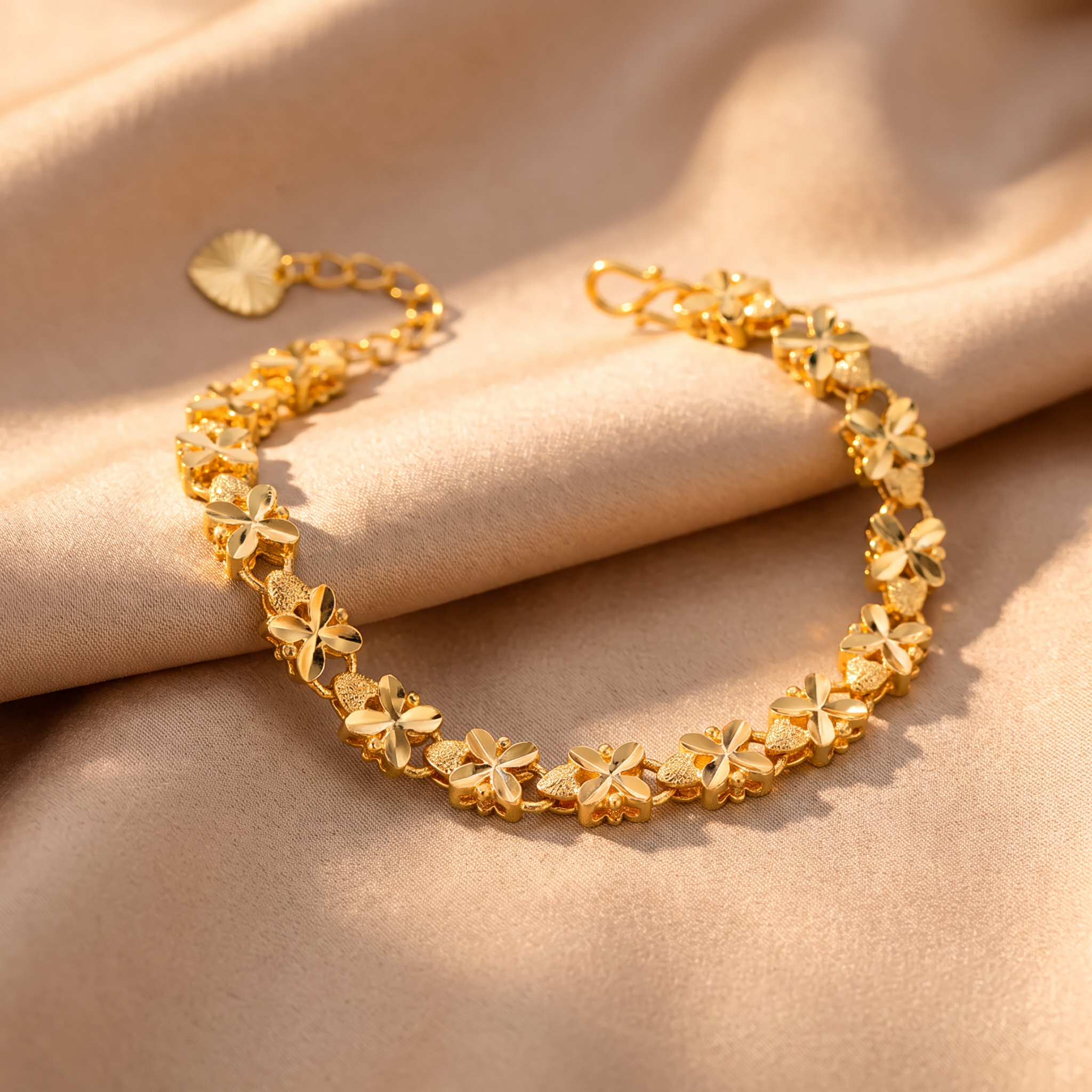Romy Gold Daisy Bracelet