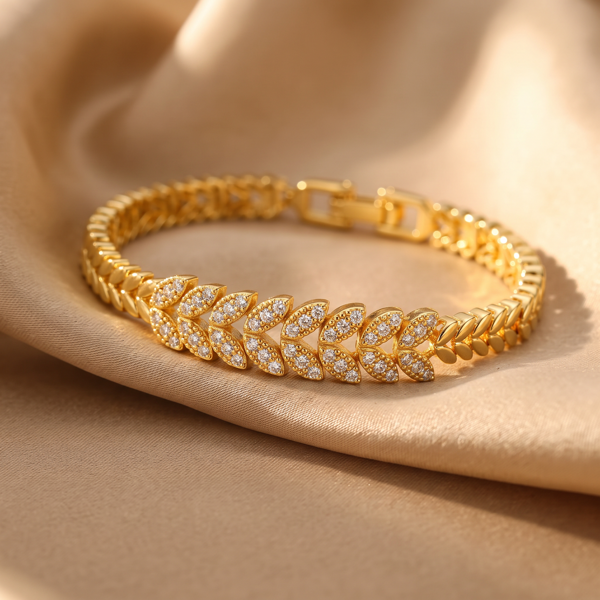 Sable Gold Tennis Bracelet