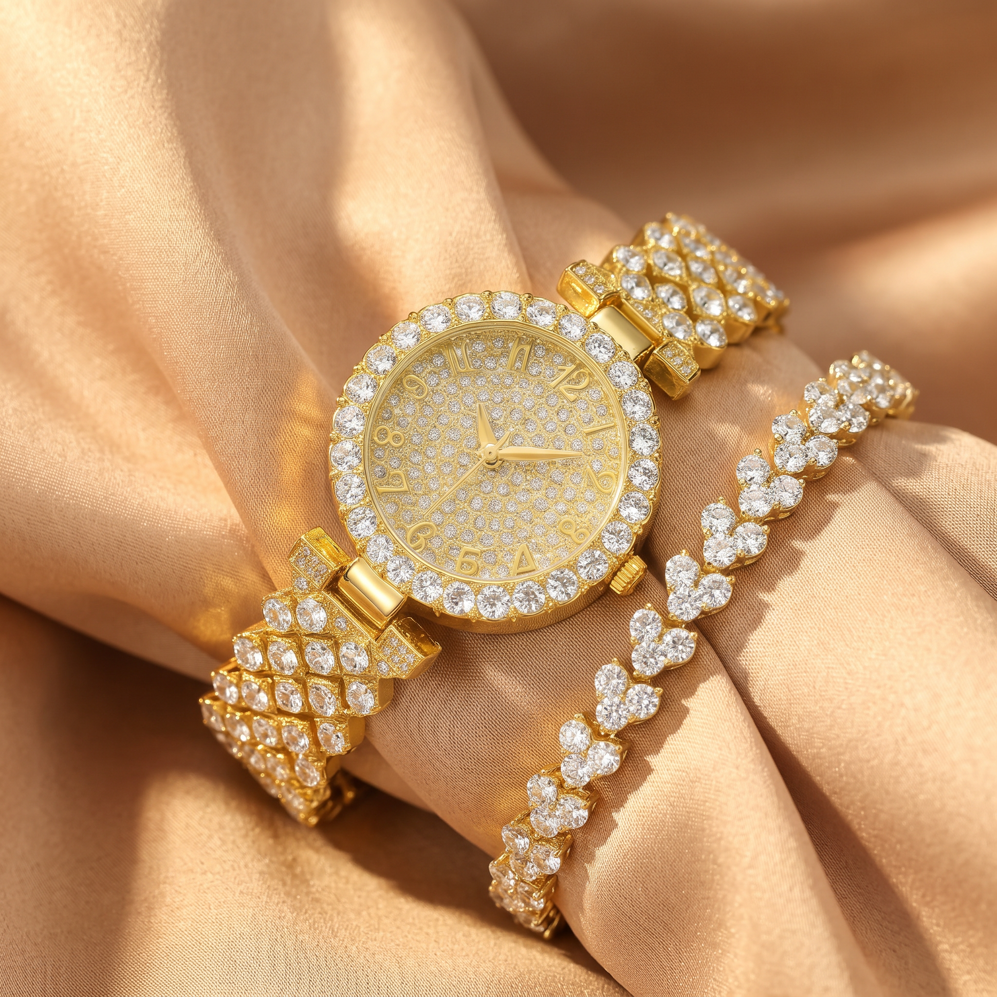 Yasmin Gold Radiant Set