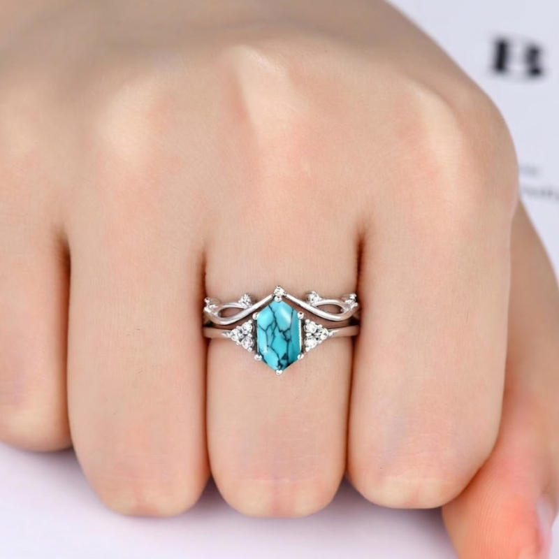 Elarin White Gold Set