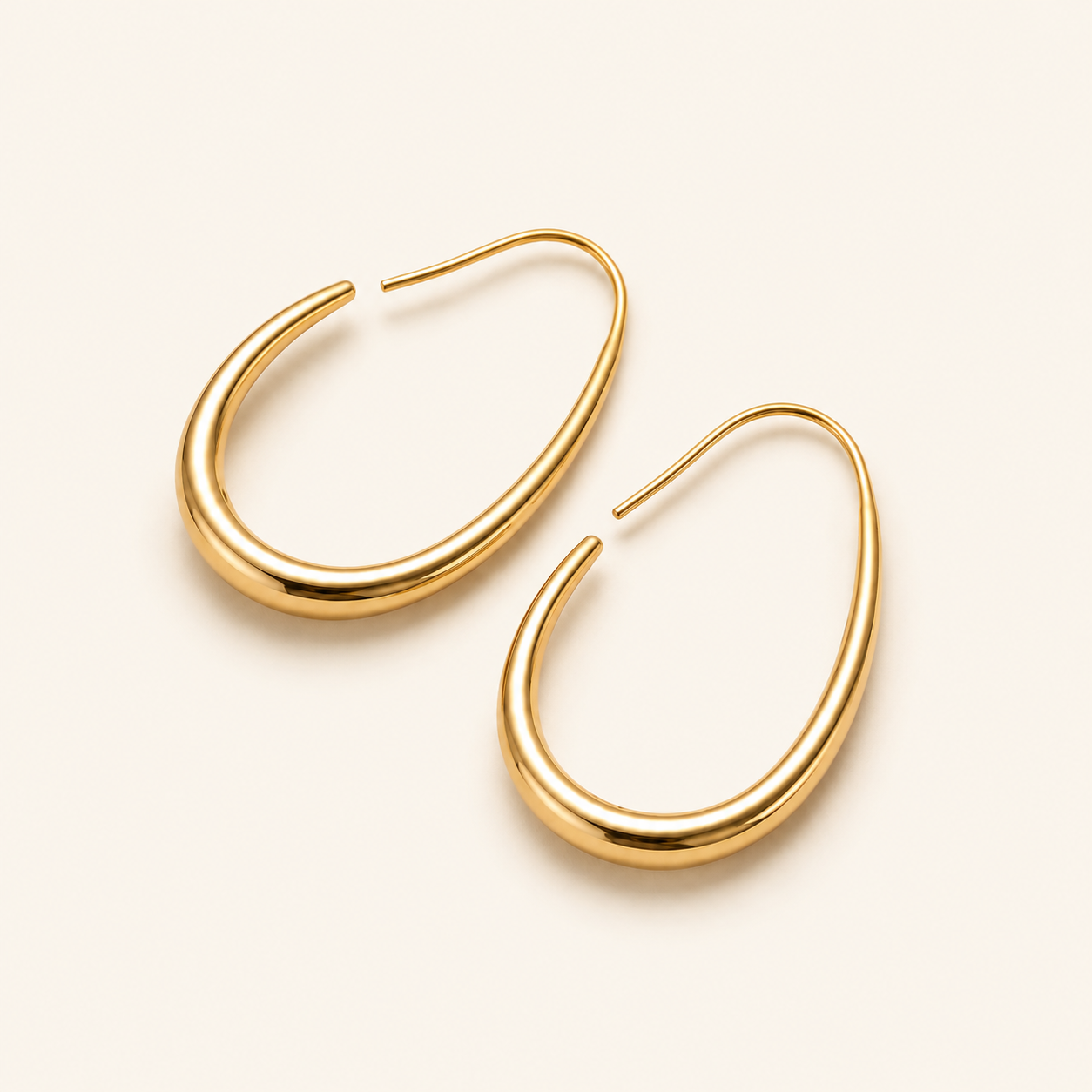 Calliope Gold Hoop Earrings